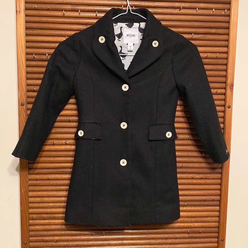 Moschino kids wool jacket size 4 years